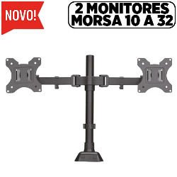S.SUPORTE P/ MONITOR AJUSTAVEL ( 2 MONITORES )-MO