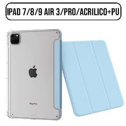 CAPA P/ IPAD 7 / 8 / 9 AIR 3 / PRO -MATERIAL ACRILICO