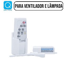 UD. CONTROLE REMOTO PARA VENTILADOR E LAMPADA UNIVER