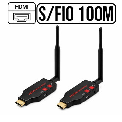ADAPTADOR EXTENSOR HDMI TRANSMISSOR SEM FIO ATÉ 100