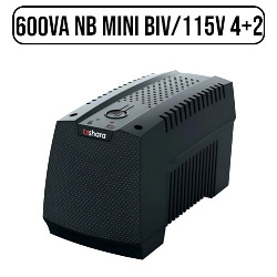 EN. EST. NOBREAK TS SHARA 600VA NB MINI BIV/115V 4