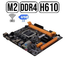 PLACA MAE DESK H610 BRAZILPC 1700 BPC-H610M.2-TG (