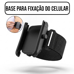 S. SUPORTE P/ CEL. C/ BASE FIXA (BRAÇADEIRA)