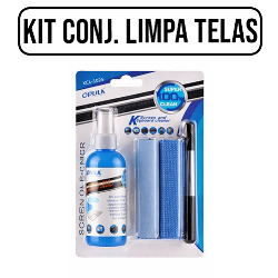 UDL. KIT LIMPA TELAS 100ML (4 EM 1) SPRAY, LIMPADOR