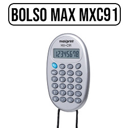 MDP. CALCULADORA DE BOLSO MAX MX-C91 MAX 1 PC