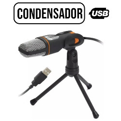 MICROFONE CONDENSADOR USB ON-916