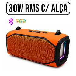CAIXA DE SOM BLUETOOTH g30W RMS C/ ALÇA REF. D-G228 L